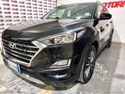Hyundai Tucson Tucson 1.6 CRDi 136 CV 48V DCT Exellence KM CERTIFICATI - BASSI CONSUMI- PROV. NORD Nero usata San Giuseppe Vesuviano
