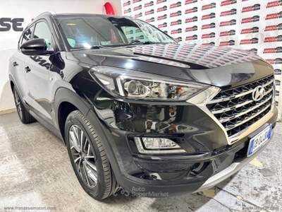 Hyundai Tucson Tucson 1.6 CRDi 136 CV 48V DCT Exellence KM CERTIFICATI - BASSI CONSUMI- PROV. NORD Nero usata San Giuseppe Vesuviano