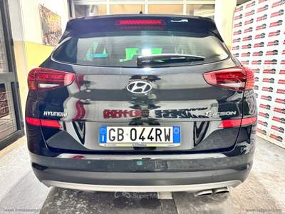 Hyundai Tucson Tucson 1.6 CRDi 136 CV 48V DCT Exellence KM CERTIFICATI - BASSI CONSUMI- PROV. NORD Nero usata San Giuseppe Vesuviano