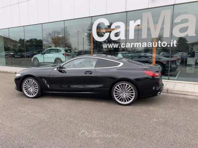 BMW Serie 8 840i 840 i xDrive Coupé LISTINO 113.000€ UNICO PROPRIETA Nero usata Manzano