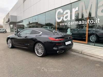 BMW Serie 8 840i 840 i xDrive Coupé LISTINO 113.000€ UNICO PROPRIETA Nero usata Manzano