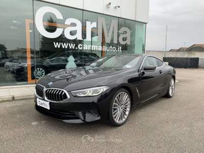 BMW Serie 8 840i 840 i xDrive Coupé LISTINO 113.000€ UNICO PROPRIETA Nero usata Manzano