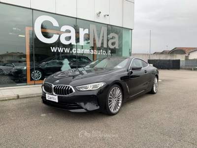 BMW Serie 8 840i 840 i xDrive Coupé LISTINO 113.000€ UNICO PROPRIETA Nero usata Manzano