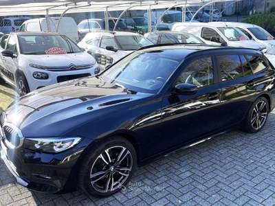BMW Serie 3 318 318 TOURING mhev 48V Hybrid SPORT Automatic // IVA ESPOSTA // VIRTUAL // Navi // LED // Pelle // PROMO !! Nero usata Barzanò