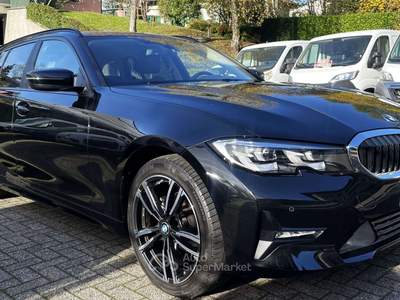 BMW Serie 3 318 318 TOURING mhev 48V Hybrid SPORT Automatic // IVA ESPOSTA // VIRTUAL // Navi // LED // Pelle // PROMO !! Nero usata Barzanò
