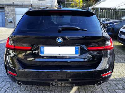 BMW Serie 3 318 318 TOURING mhev 48V Hybrid SPORT Automatic // IVA ESPOSTA // VIRTUAL // Navi // LED // Pelle // PROMO !! Nero usata Barzanò