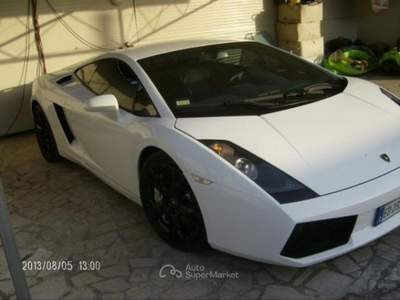 Lamborghini Gallardo 5.0 V10 Coupé Bianco usata Fondi