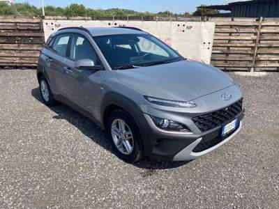 Hyundai Kona 1.6 CRDI 115CV Hybrid 48V DCT XLine Grigio usata CATANIA
