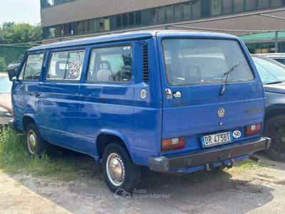 Volkswagen T3 Transporter 2.1 benzina (8 posti) Blu/Azzurro usata Mornago