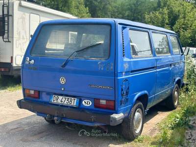 Volkswagen T3 Transporter 2.1 benzina (8 posti) Blu/Azzurro usata Mornago