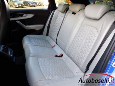 Audi RS 4 4 AVANT 2.9 TFSI QUATTRO 450CV TIPTRONIC Blu/Azzurro usata Quinzano D'oglio