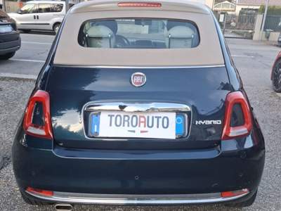 Fiat 500 1.0 Hybrid Dolcevita UNICO PROPRIETARIO Blu/Azzurro usata Varallo