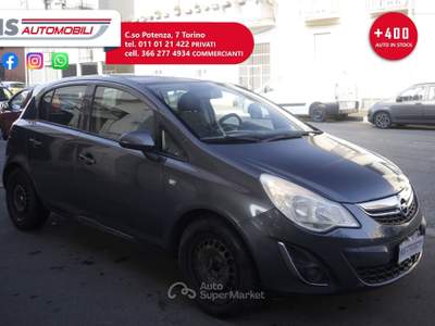 Opel Corsa Opel Corsa 1.3 CDTI 75CV F.AP. 5 porte Cosmo Unicoproprietario Nero usata Torino
