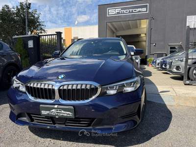 BMW Serie 3 318d 318 318d 48V Touring sport Blu/Azzurro usata Alessandria