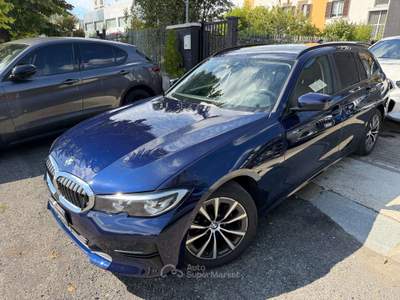 BMW Serie 3 318d 318 318d 48V Touring sport Blu/Azzurro usata Alessandria
