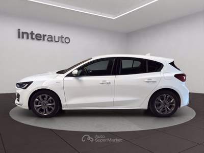 Ford Focus 1.0 EcoBoost Hybrid 125 CV 5p. ST-Line Bianco usata Monza