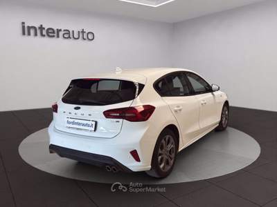 Ford Focus 1.0 EcoBoost Hybrid 125 CV 5p. ST-Line Bianco usata Monza