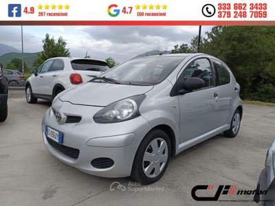 Toyota Aygo 12V VVT-i 5 porte Deep Ocean Connect usata San Vittore del Lazio
