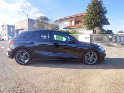 Audi A3 SPB 35 TFSI mhev S line s-tronic! Nero usata Lissone