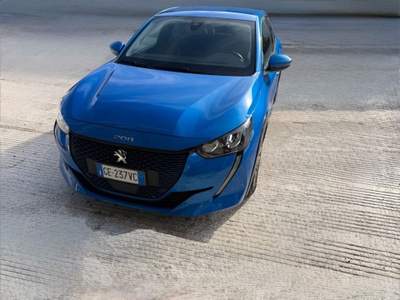 Peugeot 208 Elettrica-Agevolazione bollo Blu/Azzurro usata Matera