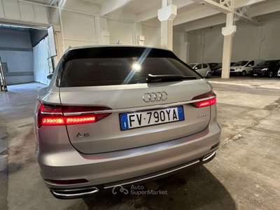 Audi A6 A6 2018 Avant 40 2.0 tdi mhev Design s-tronic Argento usata Lumezzane