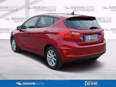 Ford Fiesta 5p 1.0 ecoboost hybrid Titanium s&s 125cv my20.75 Rosso usata Grumolo delle Abbadesse