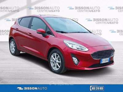 Ford Fiesta 5p 1.0 ecoboost hybrid Titanium s&s 125cv my20.75 Rosso usata Grumolo delle Abbadesse