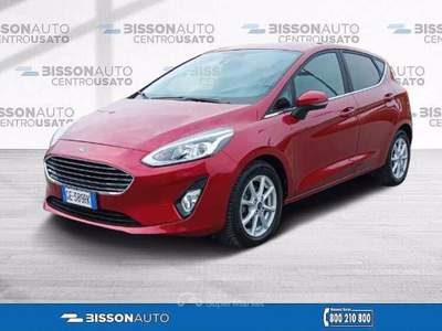 Ford Fiesta 5p 1.0 ecoboost hybrid Titanium s&s 125cv my20.75 Rosso usata Grumolo delle Abbadesse
