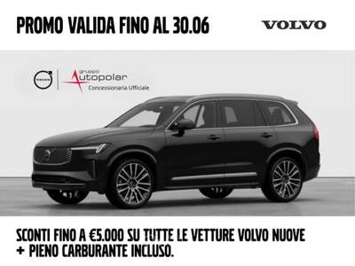 Volvo XC90 ULTRA BRIGHT T8 AWD AUTO PREZZO PROMO FINO A FINE Nero usata San Fior