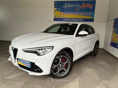 Alfa Romeo Stelvio 2.2 Turbodiesel 210 CV AT8 Q4 Ti Bianco usata ADRANO