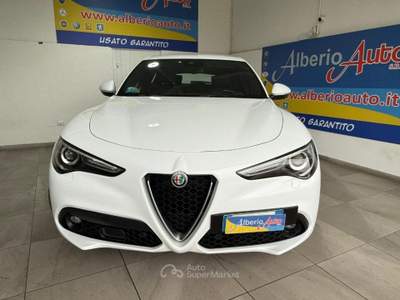 Alfa Romeo Stelvio 2.2 Turbodiesel 210 CV AT8 Q4 Ti Bianco usata ADRANO