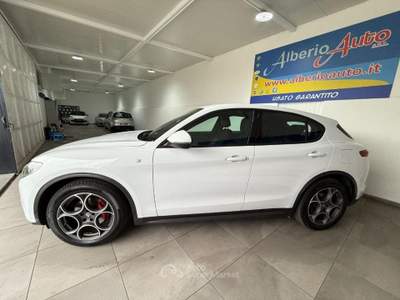 Alfa Romeo Stelvio 2.2 Turbodiesel 210 CV AT8 Q4 Ti Bianco usata ADRANO
