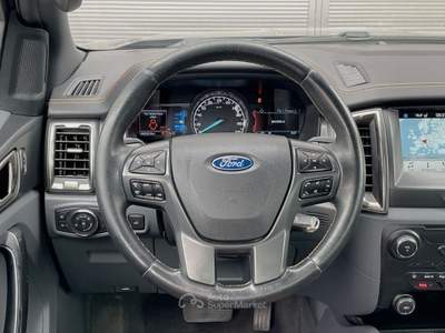 Ford Ranger 2019 Ford Ranger Wildtrak 3.2 TDCI Doka 4x4 CAMERA LED Grigio usata Coazze