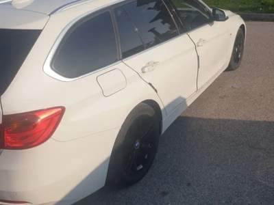 BMW Serie 3 320d STUPENDA BMW 320 TOURING XDRIVE Bianco usata Vobarno