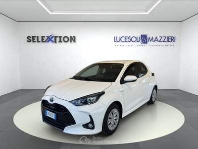 Toyota Yaris  - yaris 1.5 hybrid 5 porte business Bianco usata Ancona