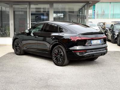 Audi Q8 e-tron Sportback 55 Quattro S Line 408 cv - 2024 Nero usata Roma