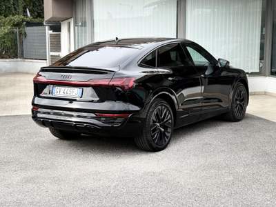 Audi Q8 e-tron Sportback 55 Quattro S Line 408 cv - 2024 Nero usata Roma