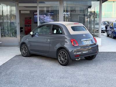 Fiat 500 Benzina 69CV E6 Neo. Cabrio - 2020 Grigio usata Roma
