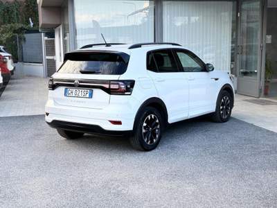 Volkswagen T-Cross 1.0 Benzina 110CV R-Line DSG E6 - 2022 Bianco usata Roma