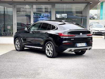 BMW X4 2.0 Diesel 190CV E6 Automatica - 2021 Nero usata Roma