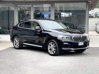 BMW X4 2.0 Diesel 190CV E6 Automatica - 2021 Nero usata Roma