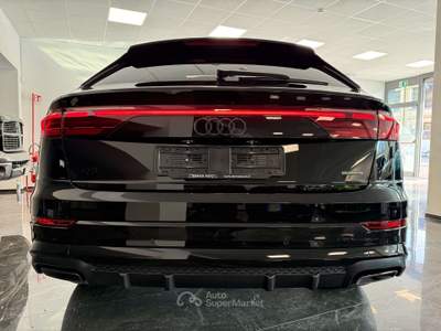 Audi Q8 50TDI 286CV Quat. tiptr. S-LINE TETTO CERCHI 23RS Nero usata Villa Carcina