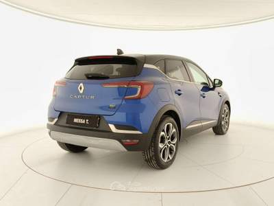 Renault Captur 1.6 E-Tech hybrid Techno Fast Track 145cv auto -PROMO TASSO ZERO Blu/Azzurro usata Monza
