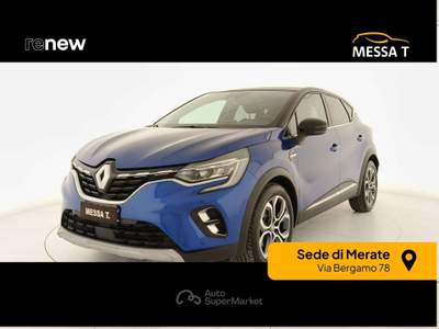 Renault Captur 1.6 E-Tech hybrid Techno Fast Track 145cv auto -PROMO TASSO ZERO Blu/Azzurro usata Monza