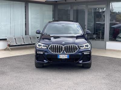 BMW X6 3.0 Mild/Hybrid 286CV Msport E6 - 2021 Blu/Azzurro usata Roma