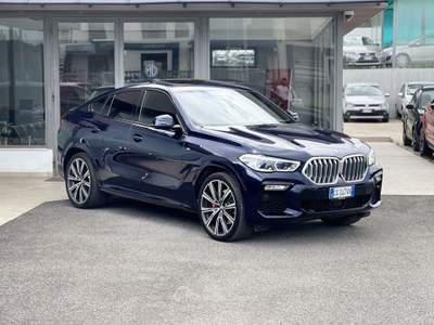 BMW X6 3.0 Mild/Hybrid 286CV Msport E6 - 2021 Blu/Azzurro usata Roma