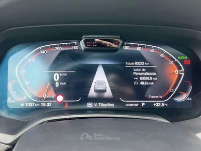 BMW X6 3.0 Mild/Hybrid 286CV Msport E6 - 2021 Blu/Azzurro usata Roma