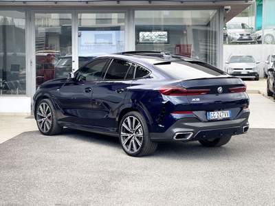 BMW X6 3.0 Mild/Hybrid 286CV Msport E6 - 2021 Blu/Azzurro usata Roma