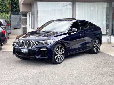 BMW X6 3.0 Mild/Hybrid 286CV Msport E6 - 2021 Blu/Azzurro usata Roma