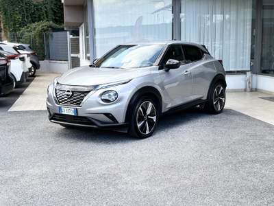 Nissan Juke HEV Tekna 94CV E6 - 2024 Argento usata Roma